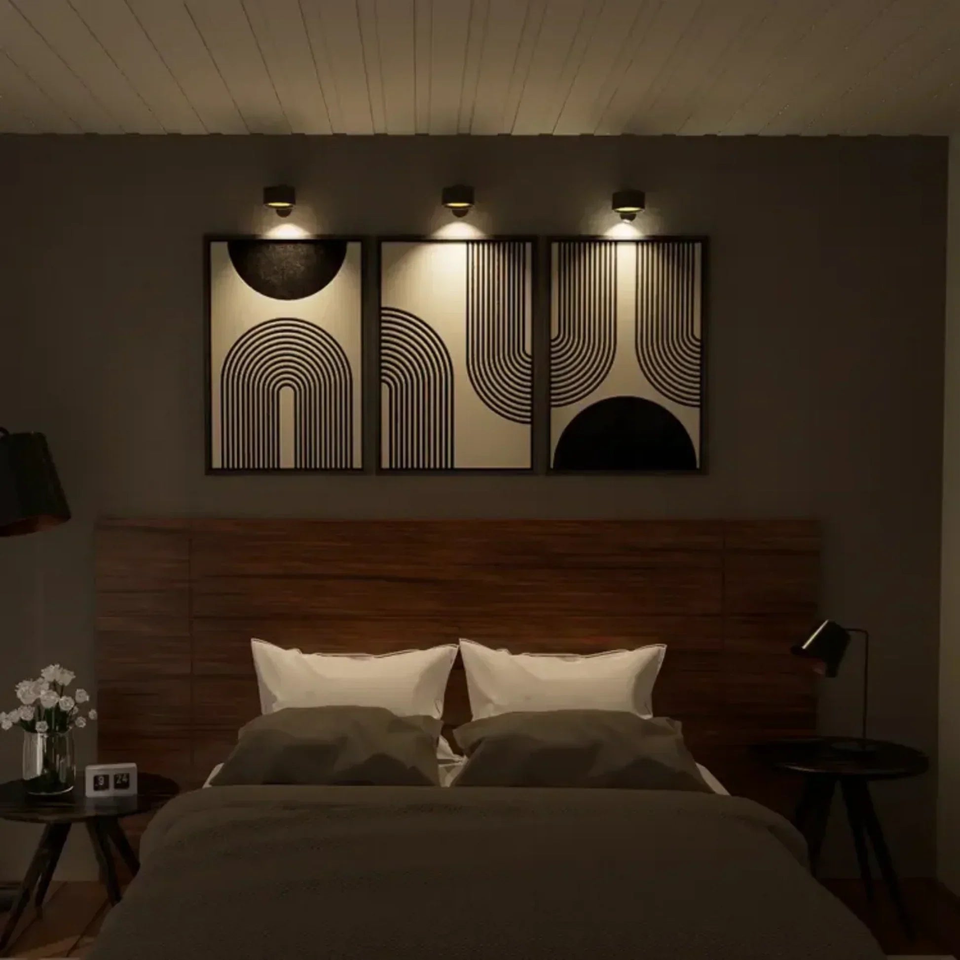 360° Magnetic Wall Light – Wireless Design