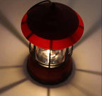 LED Lantern for Camping – Rechargeable with Metal Cage and Hook