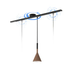 Adjustable Pendant Light Mount with Rotatable Ceiling Rail Track
