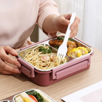 Leakproof Food Storage Container - Stainless Steel Bento Lunch Box