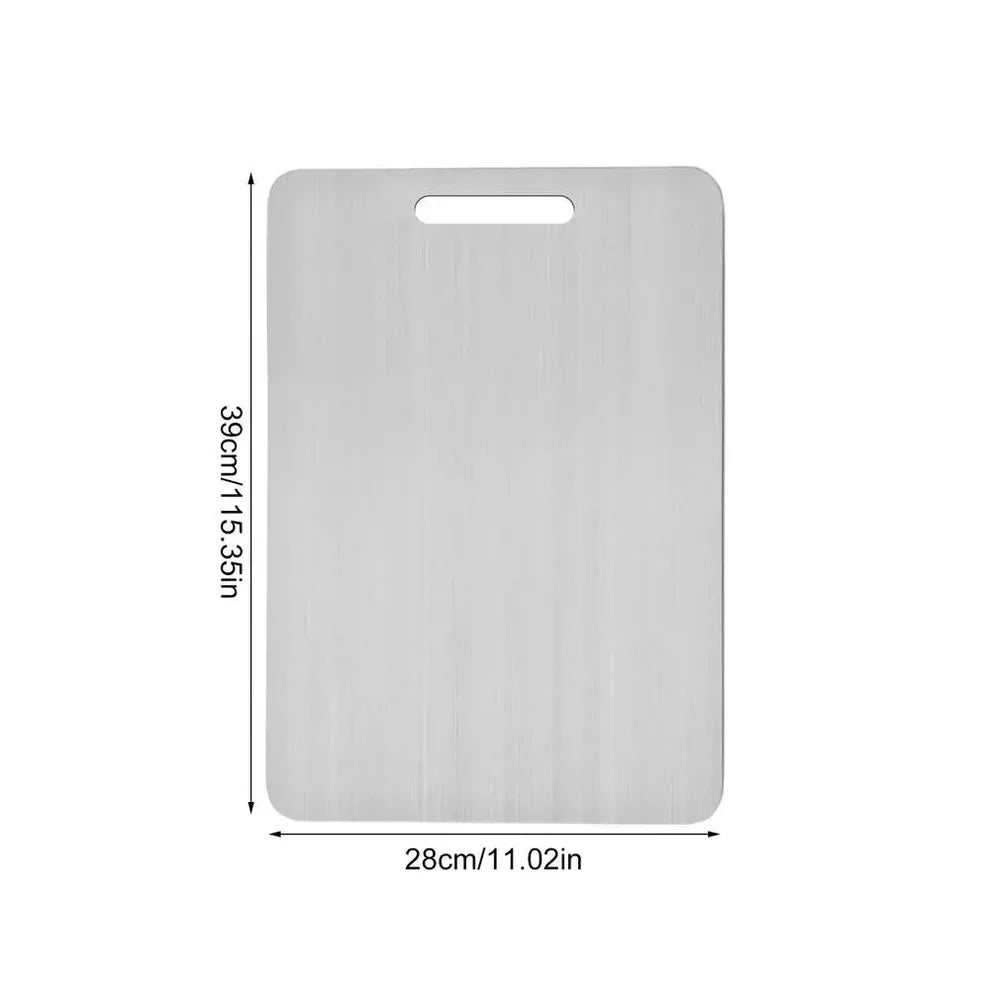 Stainless Steel Cutting Surface – Essential Hygienic Kitchen Board