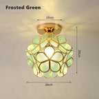 Elegant Ceiling Light for Corridor and Bedroom - Nordic Petal Design