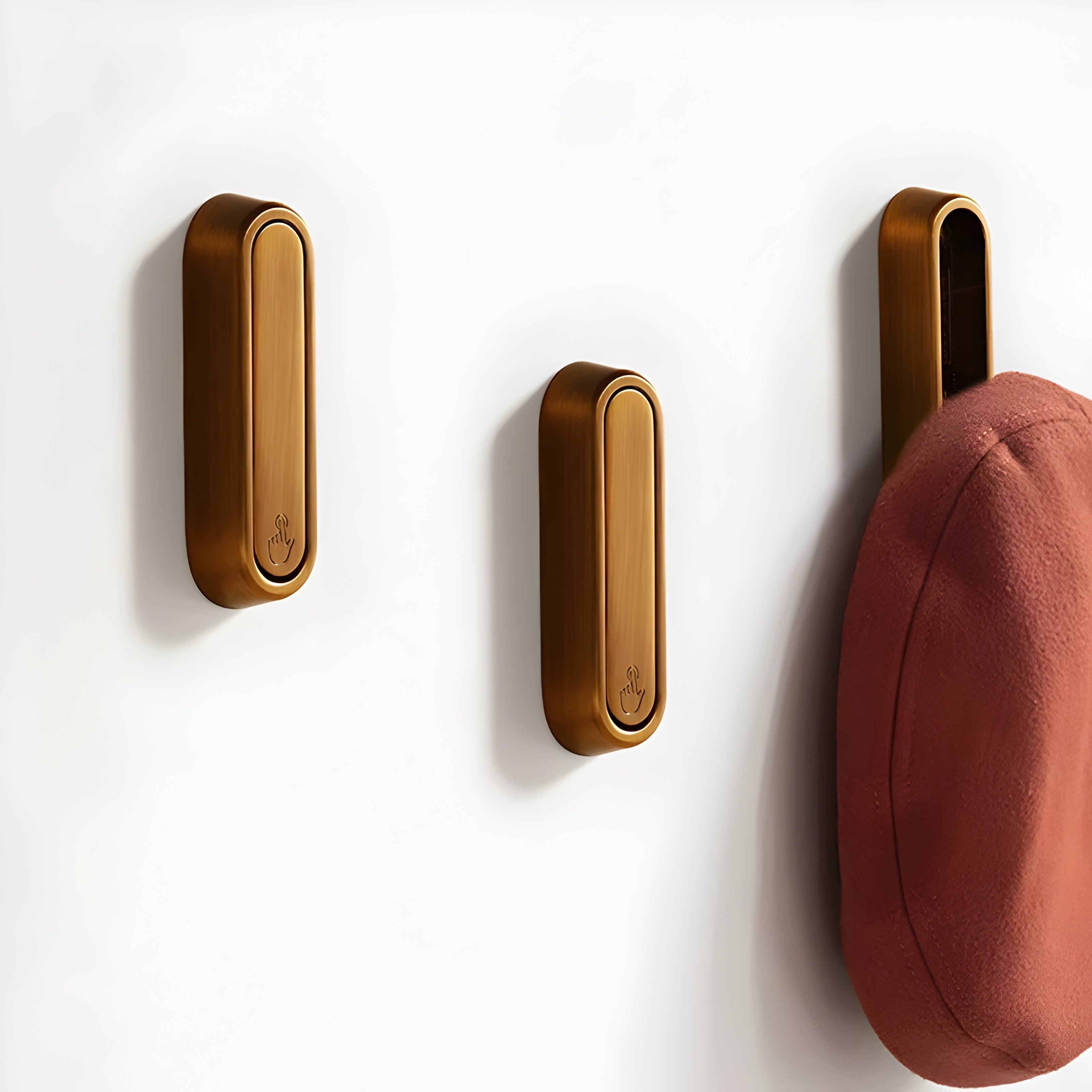 Foldable Wall Hook – Discreet and Space-Saving Design