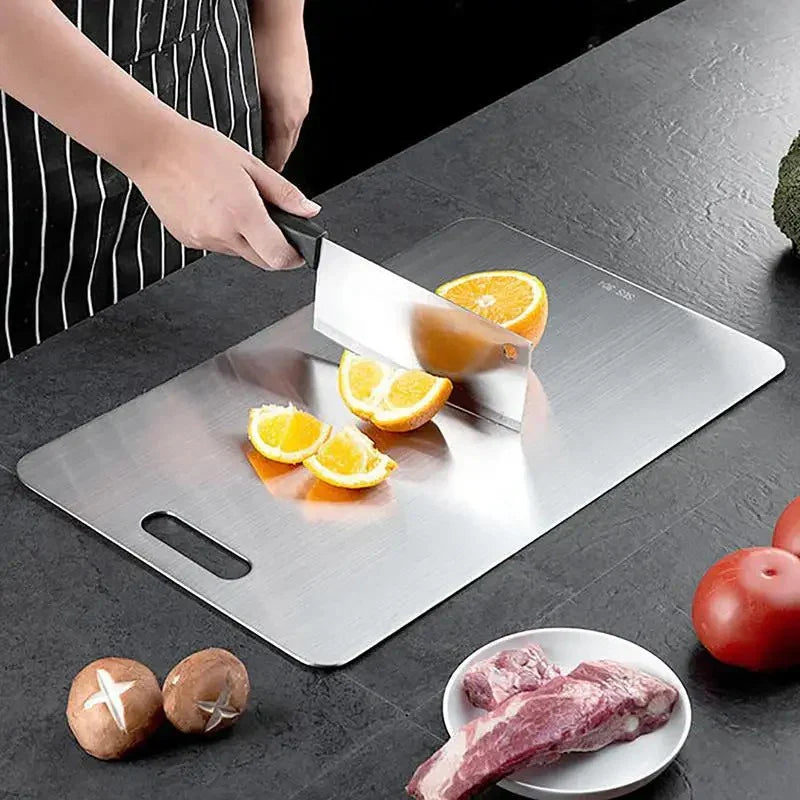Stainless Steel Cutting Surface – Essential Hygienic Kitchen Board