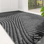 Durable PVC Layer Non-Slip Entrance Mat for Safe Flooring
