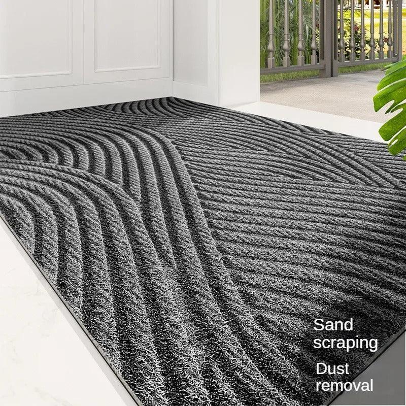 Durable PVC Layer Non-Slip Entrance Mat for Safe Flooring