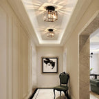Chic Corridor and Aisle Lighting Fixture – Crystal Ceiling Lamp