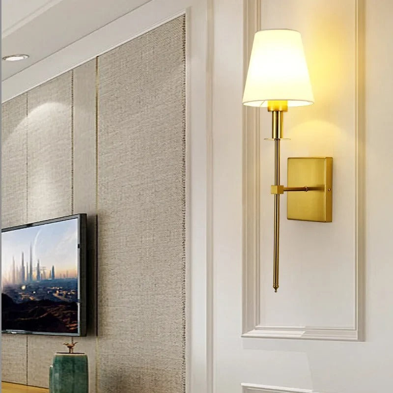 Modern LED Wall Light Fixture for Bedroom and Living Room Decor