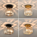 Chic Corridor and Aisle Lighting Fixture – Crystal Ceiling Lamp