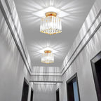 Chic Corridor and Aisle Lighting Fixture – Crystal Ceiling Lamp