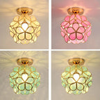 Elegant Ceiling Light for Corridor and Bedroom - Nordic Petal Design