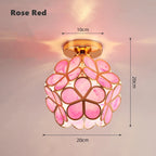 Elegant Ceiling Light for Corridor and Bedroom - Nordic Petal Design