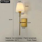 Modern LED Wall Light Fixture for Bedroom and Living Room Decor