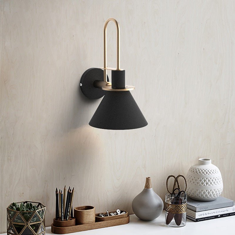 Postmodern Metal Wall Light Fixture – Mono Design