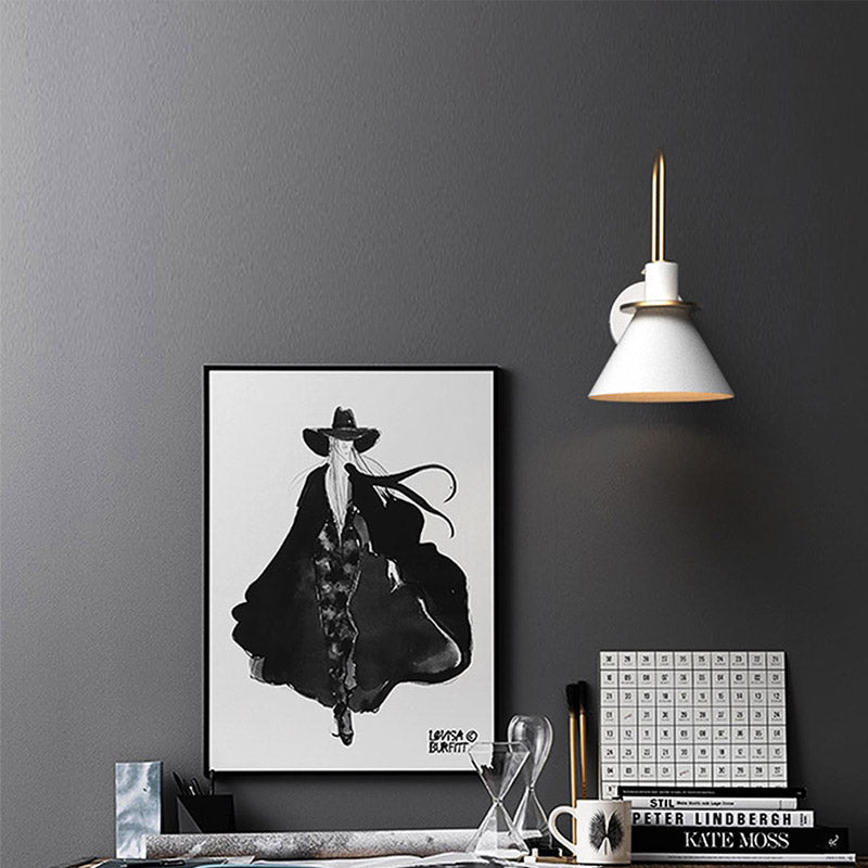 Postmodern Metal Wall Light Fixture – Mono Design