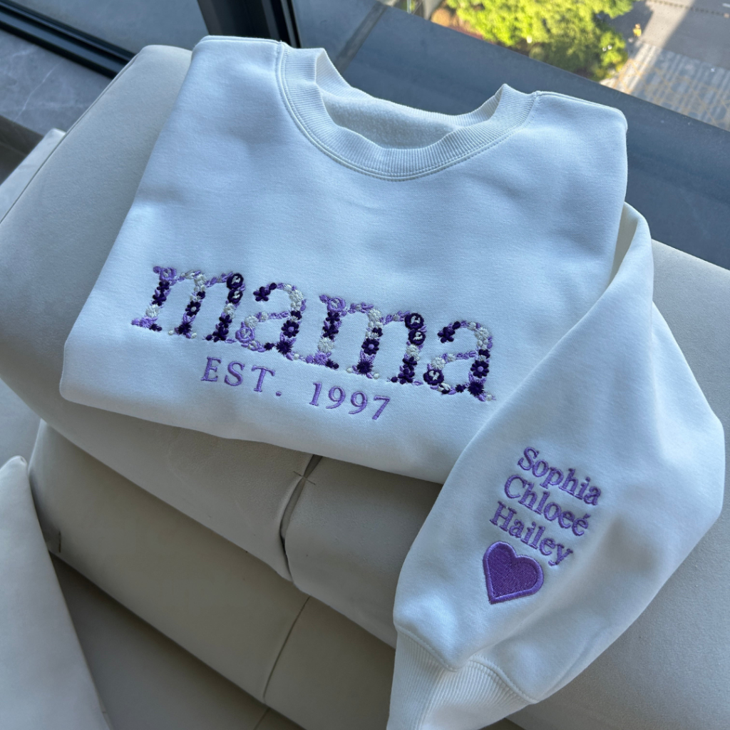 Casual Pullover Sweatshirt Gift for Mom - Mother's Day Hoodie