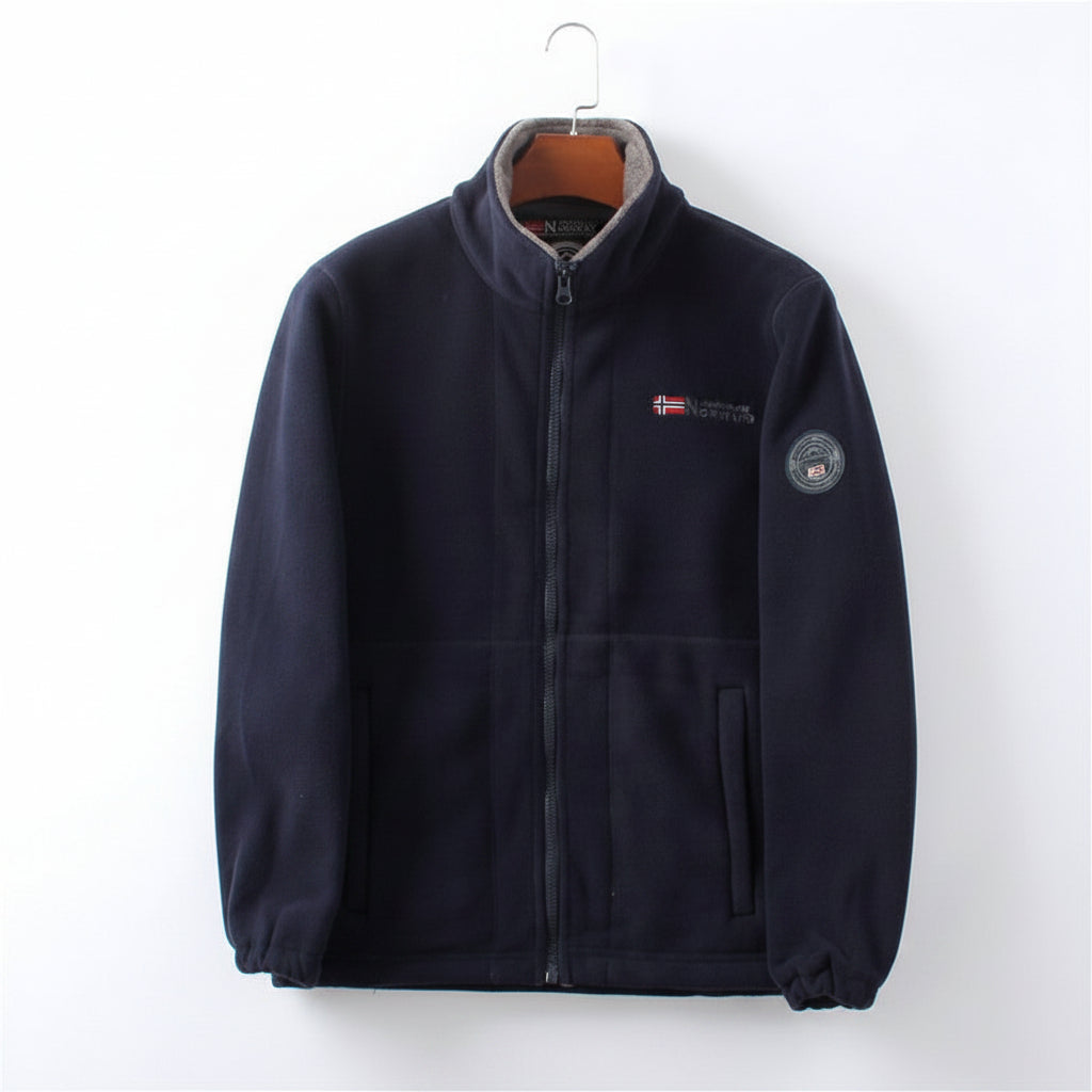 Casual Zip-Up Jacket for Men - Comfortable Outerwear