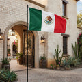 Outdoor Display of National Flag for Men's Mexico Team