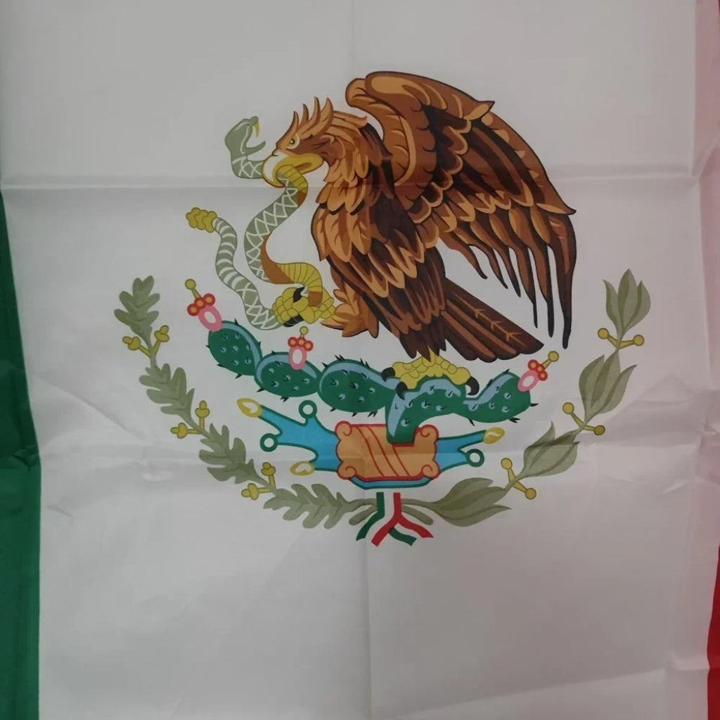 Outdoor Display of National Flag for Men's Mexico Team