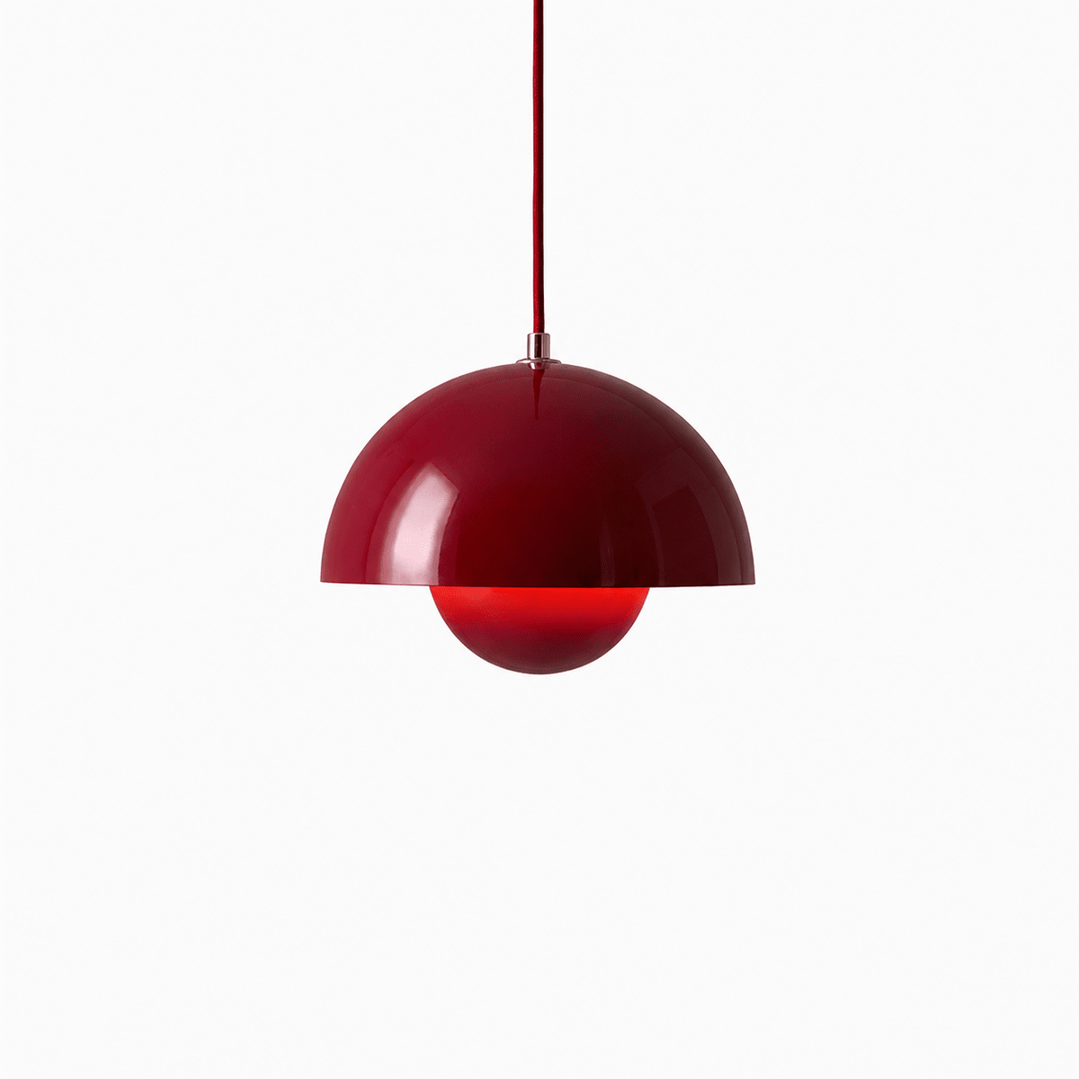 Semi-Spherical Minimalist Pendant Light Fixture