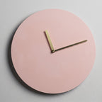 Numberless Round Wall Clock with Minimalist Design
