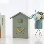 Cuckoo Wall Clock in House Design with Pendulum Feature