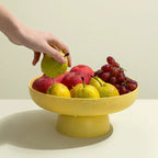 Decorative Fruit Bowl with Elevated Stand – Modern Design
