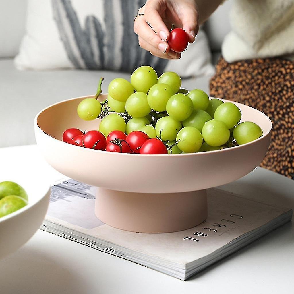 Decorative Fruit Bowl with Elevated Stand – Modern Design