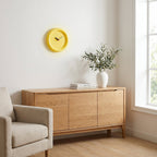 Minimalist Round Wall Clock with Contemporary Style