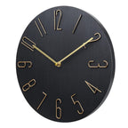 Silent Round Clock for Home and Office Decoration