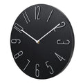 Silent Round Clock for Home and Office Decoration