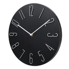 Silent Round Clock for Home and Office Decoration