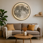 Modern Celestial Wall Light – Elegant Moon Design for Home Decor