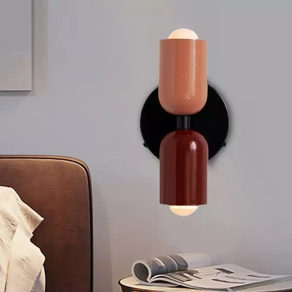 Contemporary Double Wall Light Fixture in Nordic Style