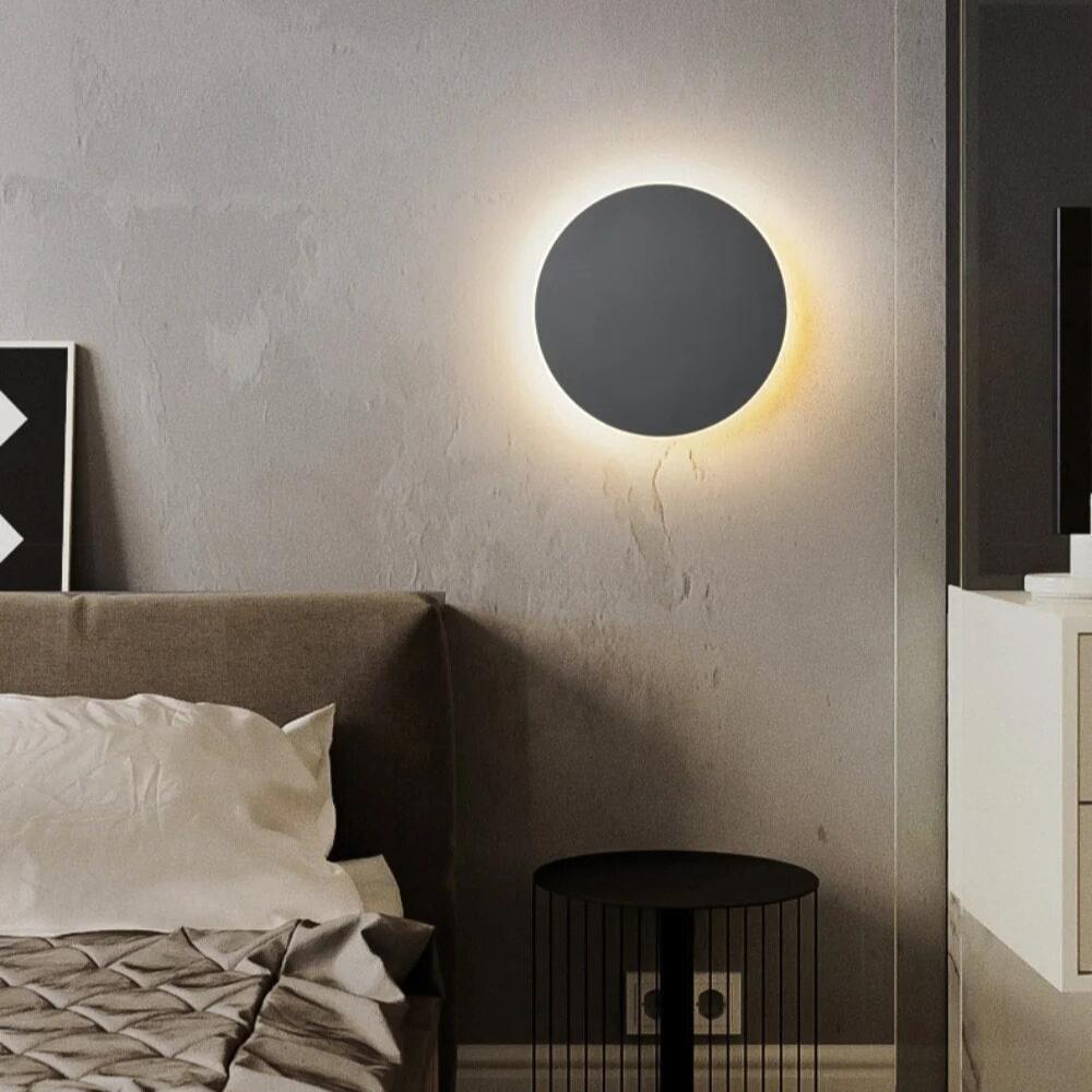 Contemporary Round LED Wall Lamp | Sleek Nordic Style
