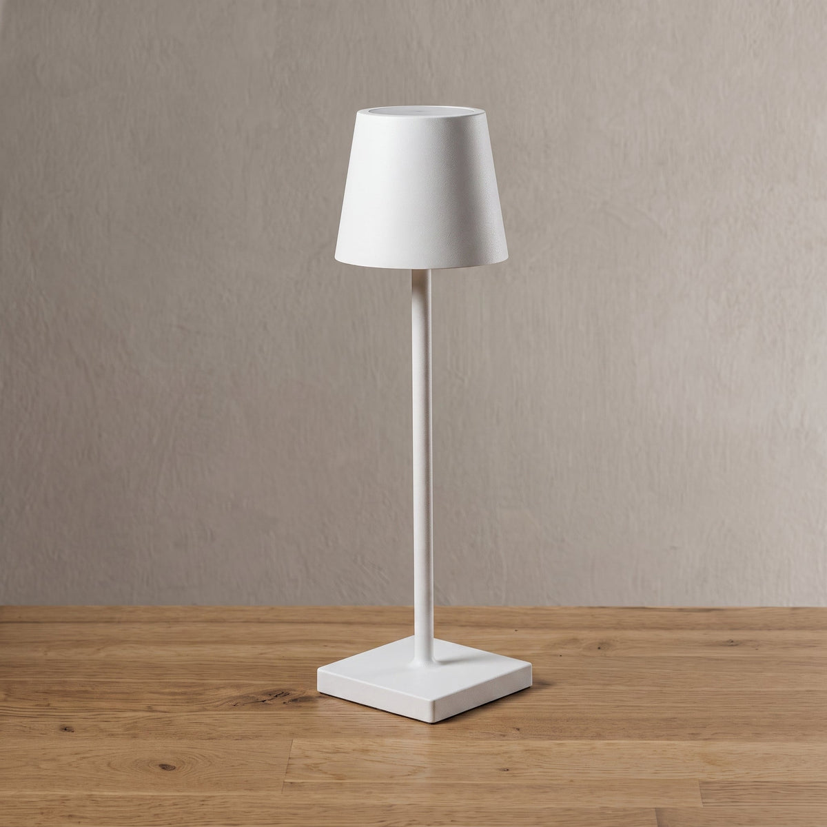 Conical Shade Bedside Lamp – Nordic Slim Design
