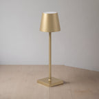 Conical Shade Bedside Lamp – Nordic Slim Design