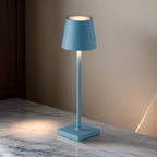 Conical Shade Bedside Lamp – Nordic Slim Design