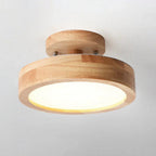 Contemporary LED Ceiling Fixture - Semi-Flush Mount Lighting