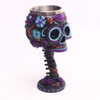Gothic Skull Stainless Steel Wine Goblet
