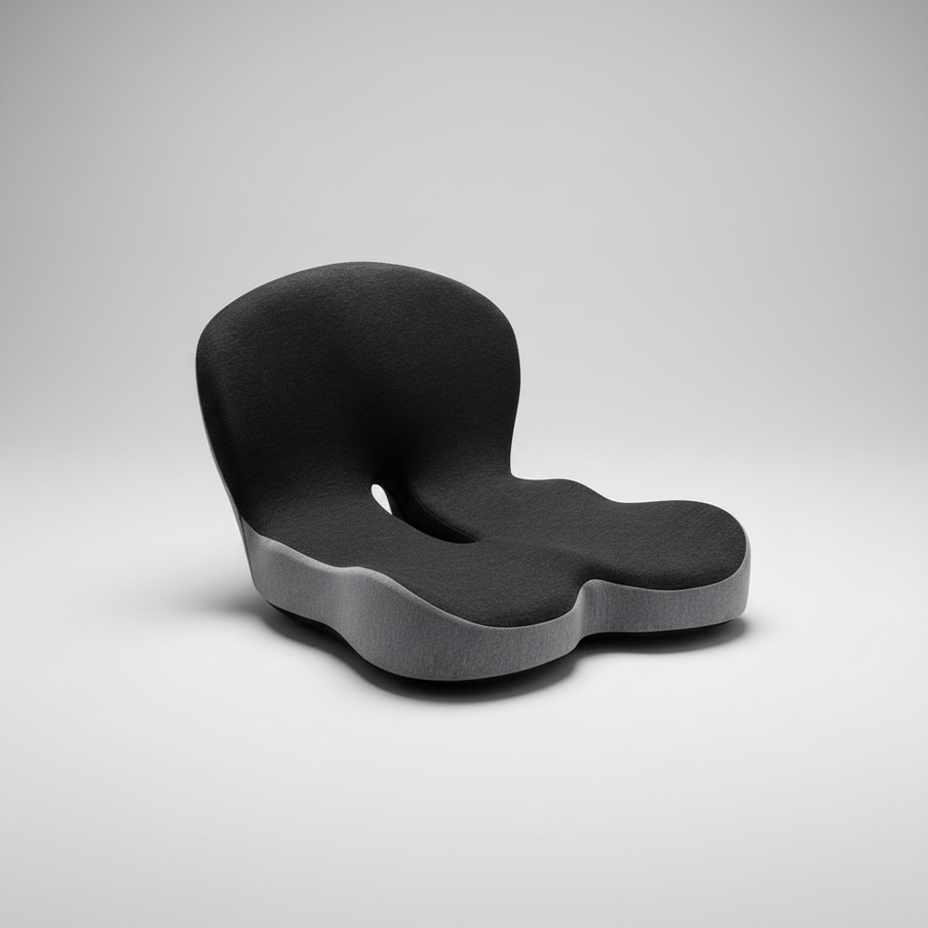 Memory Foam Seat Cushion for Office Chairs - Comfortable Posture Support