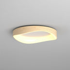 Ceiling Light with Artistic Wood Grain Design in Nordic Style