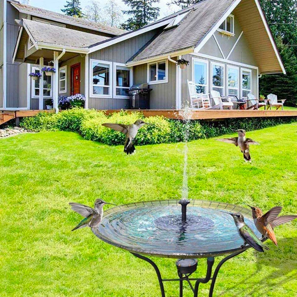 Outdoor Water Feature Pump for Solar Garden Fountain