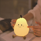 Soft Adjustable Glow Pear-Shaped Night Light