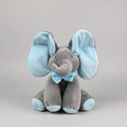 Plush Elephant Toy with Peek-a-Boo Function for Singing