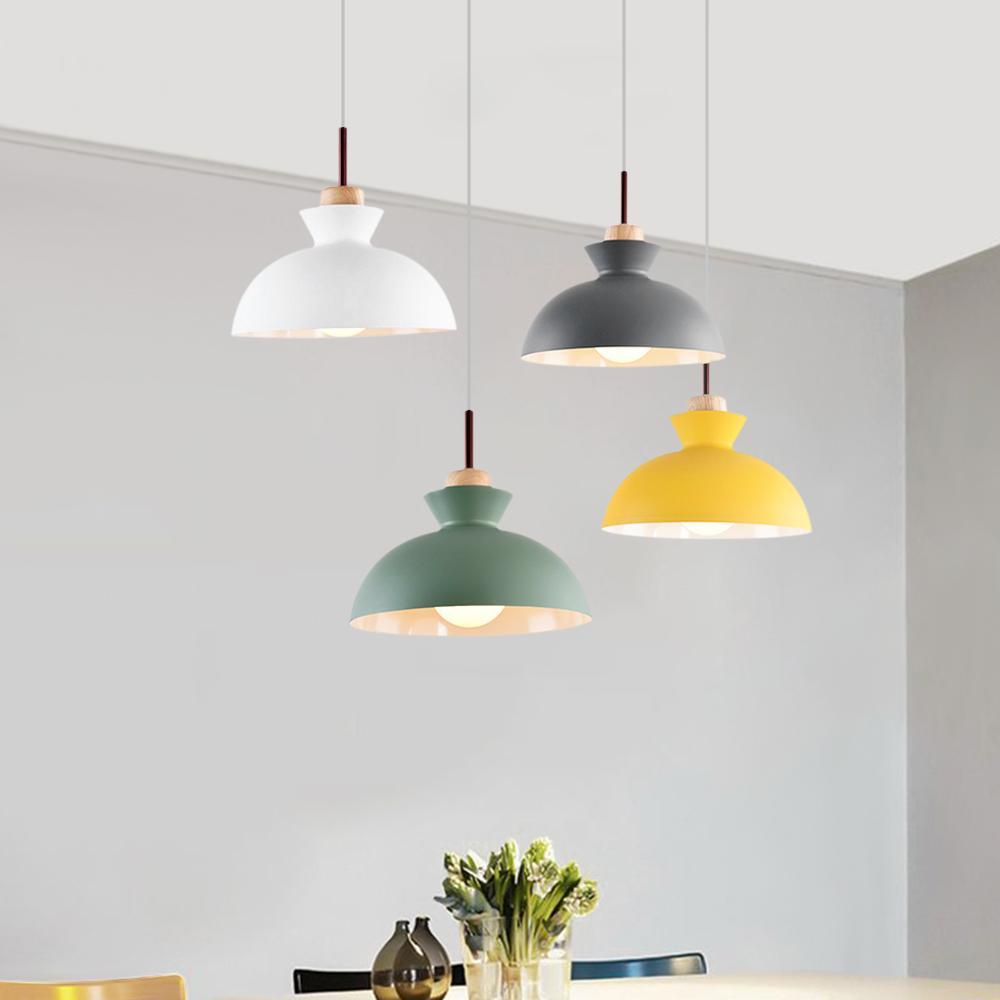 Scandinavian Style Metal Dome Pendant Light for Modern Spaces