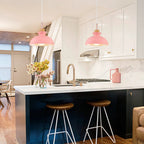 Scandinavian Style Metal Dome Pendant Light for Modern Spaces