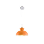 Scandinavian Style Metal Dome Pendant Light for Modern Spaces