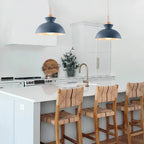 Scandinavian Style Metal Dome Pendant Light for Modern Spaces