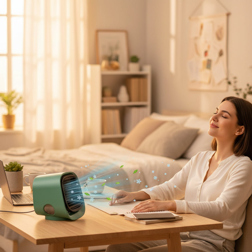 Mini USB Fan - Portable Personal Air Cooler